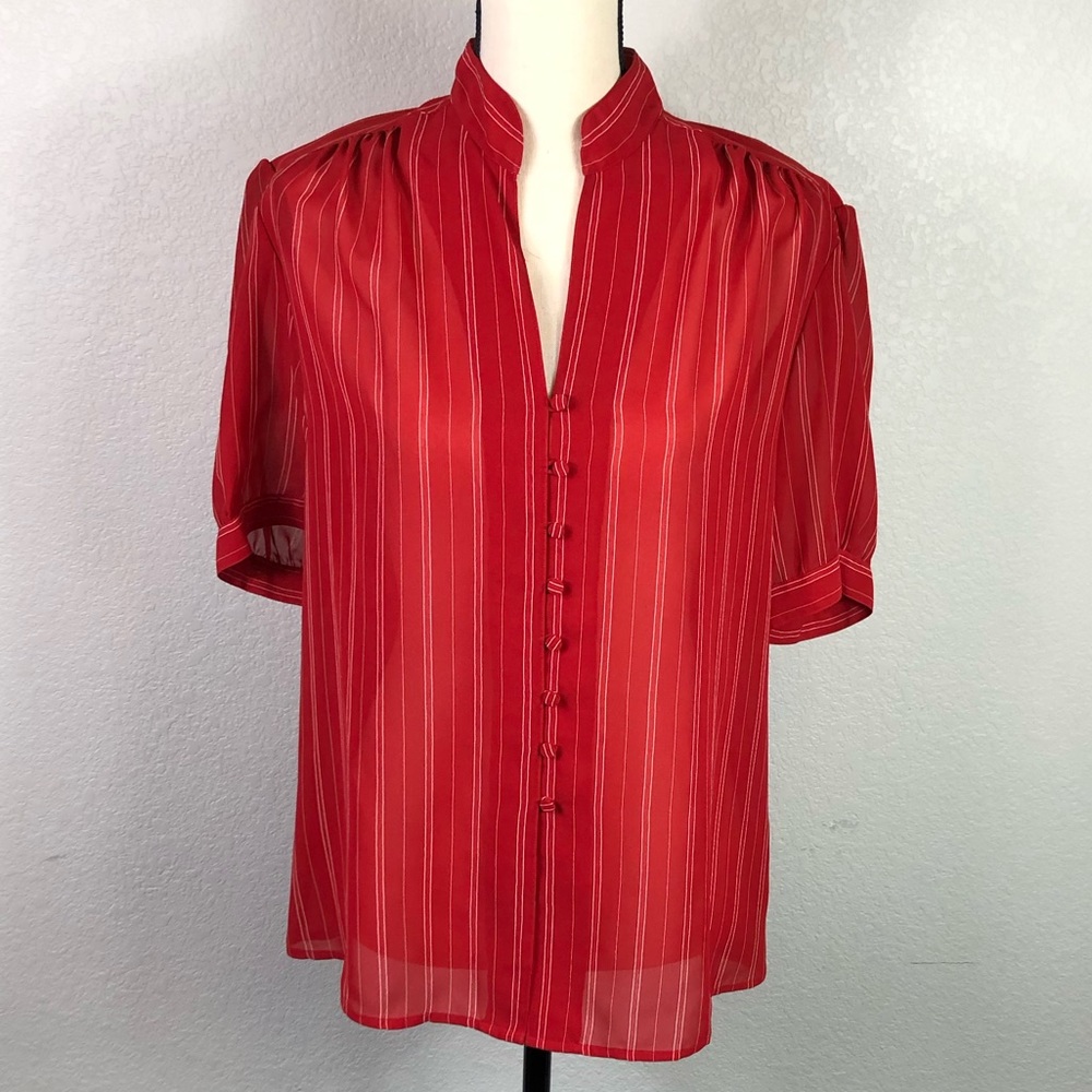 Vintage Lloyd Williams Striped Blouse